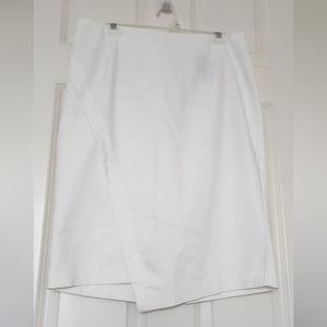 LANE BRYANT SIZE 14 WHITE SKIRT